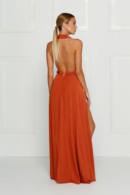 Alamour Catalina Dress Golden Rust Size 8 for rent on The Volte - image 3