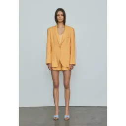 Viktoria and Woods Capulet Blazer Lava Bralette & Dawson Shorts Set Yellow Size 2 for rent on The Volte - image 2