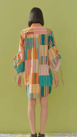 Alemais Sloane Shirt Print Size 14 for rent on The Volte - image 3