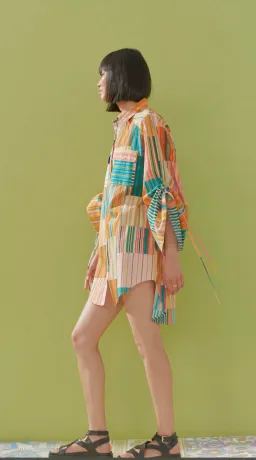 Alemais Sloane Shirt Print Size 14 for rent on The Volte - image 2