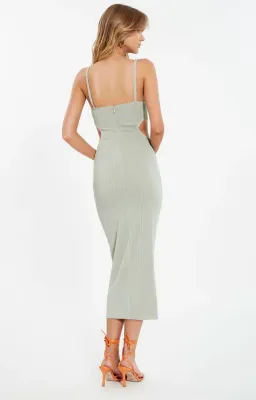 Solita Kendra Dress Sage Green Size M for rent on The Volte - image 2
