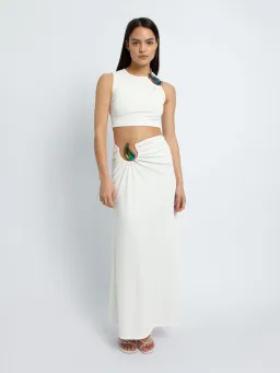 Christopher Esber Moodstone Set White Size 6 for rent on The Volte - image 3