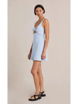 Bec & Bridge Phoebe Mini Dress Blue Size AU 6 for rent on The Volte - image 2