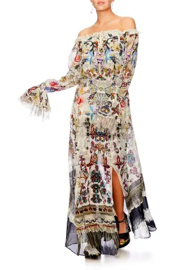 Camilla Drop Shoulder Split Dress Raise Your Glass Size 10 for rent on The Volte - image 1