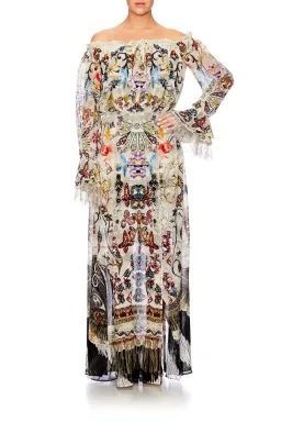 Camilla Drop Shoulder Split Dress Raise Your Glass Size 10 for rent on The Volte - image 2