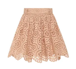 Aje Salita Broderie Skirt Beige Size 10 for rent on The Volte - image 2