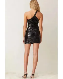 Bec & Bridge Breaking Motion Mini Dress Black Size AU 8 for rent on The Volte - image 3