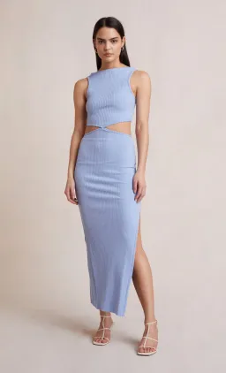 Bec & Bridge Reba Midi Dress Cornflower Size 8 for rent on The Volte - image 1