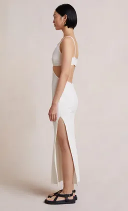 Bec & Bridge Selene V Maxi Dress Ivory Size 10 for rent on The Volte - image 4
