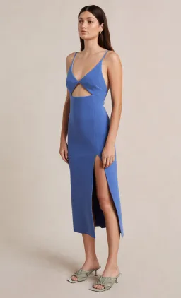 Bec & Bridge Josette Midi Dress French Blue Size 8  for rent on The Volte - image 2