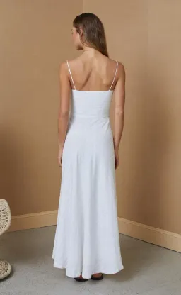 Bec & Bridge Provincial Maxi Dress Ivory Size 8 for rent on The Volte - image 3