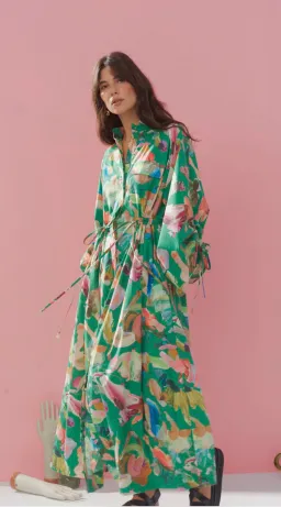 Alemais Alro Shirt Dress Print Size 14 for rent on The Volte - image 1