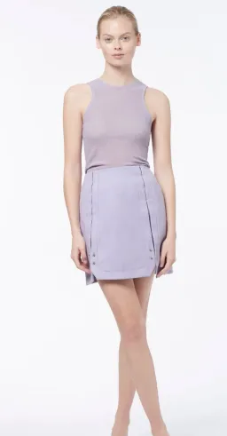 Manning Cartell Double Duty Mini Skirt Purple Size XS for rent on The Volte - image 3