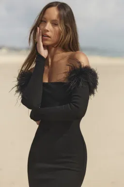 Johansen December Dress Black Size XS for rent on The Volte - image 4