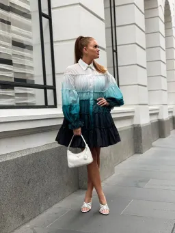 Aje Cosmos Cut out Mini Dress Print Size 10 for rent on The Volte - image 6