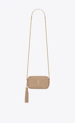 YSL Lou Mini Bag Beige for rent on The Volte - image 1