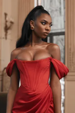 House of CB Loretta Midi Dress Red Size XS / Au 6 for rent on The Volte - image 5