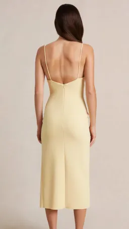 Bec & Bridge Josette Midi Dress Yellow Size 8 for rent on The Volte - image 3