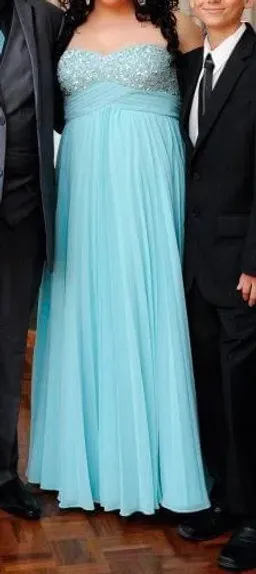 Allure Strapless Formal Dress for rent on The Volte - image 4