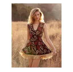 Alice McCall Shadow Sun Dress Print Size 10  for rent on The Volte - image 1