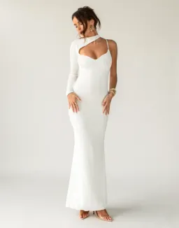 Arcina Ori Estelle Dress White Size 10  for rent on The Volte - image 1