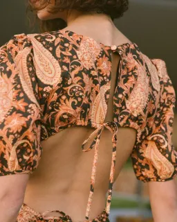 Charlie Holiday Flores Dress Print Size 8  for rent on The Volte - image 4