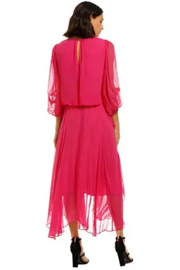 Camilla and Marc Dylan Dress Pink Size 8 for rent on The Volte - image 4