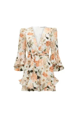 Thurley Rendezvous Playsuit Floral Print Size 10 for rent on The Volte - image 1