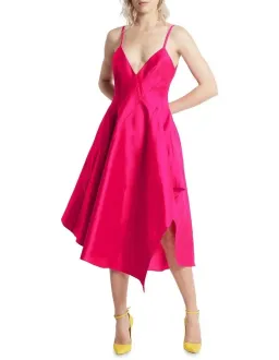 Sass and Bide Bright Futures Midi Dress Pink Size 6  for rent on The Volte - image 1