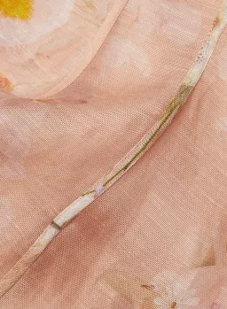 Zimmermann Dancer Puff Sleeve Mini in Blush Garden Floral Print Size 1 / Au 10 for rent on The Volte - image 5