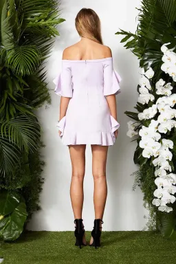 Maurie and Eve Jagger Dress Violet Size 10 for rent on The Volte - image 3