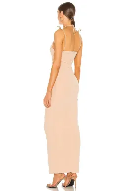 Dion Lee Gathered Butterfly Dress Nude Size 6 for rent on The Volte - image 3
