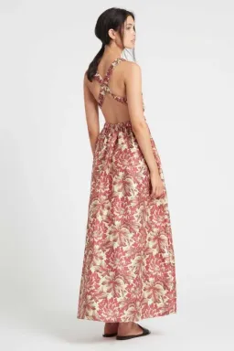 Sir the Label Valetta Silk Dress Print Size 1 for rent on The Volte - image 2