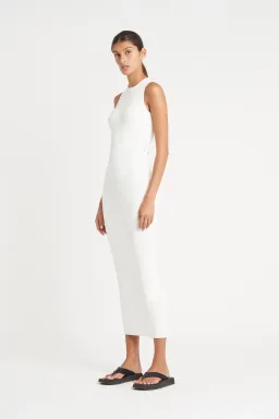 Sir the Label Celena Cross Back Dress White Size 8 for rent on The Volte - image 1