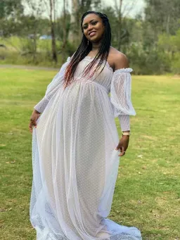 Isadora Tulle Dress with Nude Lining Size XXXL / AU 20 Plus Size for rent on The Volte - image 3