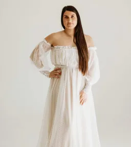 Isadora Tulle Dress with Nude Lining Size XXXL / AU 20 Plus Size for rent on The Volte - image 2