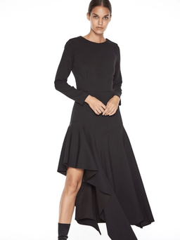 TALULAH - WONDER L/S DRESS Black Size 6 / XS for rent on The Volte - image 1