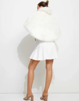 Unreal Fur Nord Cape Ivory One Size  for rent on The Volte - image 4