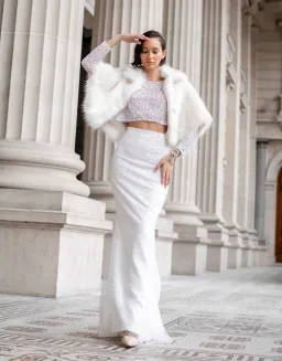 Unreal Fur Nord Cape Ivory One Size  for rent on The Volte - image 2