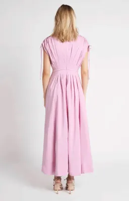 Aje Cosmos Midi Dress Pink Size AU 12 for rent on The Volte - image 3