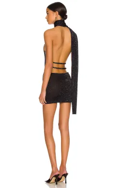 Aya Muse Bari Knit Dress Midnight Blue Size S for rent on The Volte - image 2