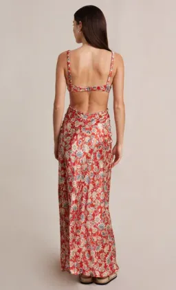 Bec and Bridge Ruby Maxi Dress Print Size 10  for rent on The Volte - image 3