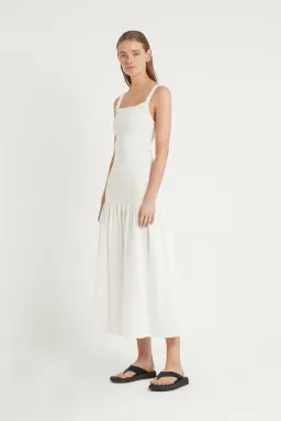 Sir the Label Madelyn Reversible Dress White Size 3 / AU 12 for rent on The Volte - image 3