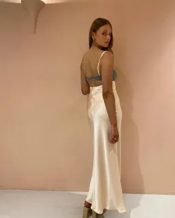 Bec & Bridge Carrie Cut Out Maxi Dress in Multi Green Size 8  for rent on The Volte - image 3