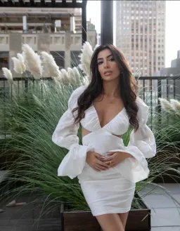 Alamour the Label Miliani Dress White Size 8  for rent on The Volte - image 2