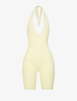 Sir The Label Kelvin Halter Jumpsuit in Lemon Yellow Size 2 / AU 10 for rent on The Volte - image 4