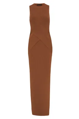 Sir the Label Hazel Josephine Sleeveless Dress in Brown Size 0 for rent on The Volte - image 6