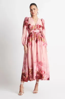 Sheike Swan Lake Dress Print Size 10 for rent on The Volte - image 1