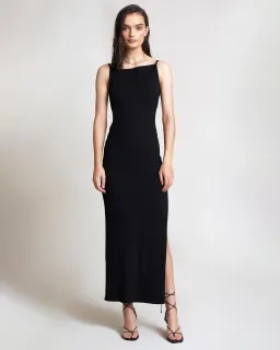 Bec & Bridge Zion Midi Dress Black Size 10 for rent on The Volte - image 1