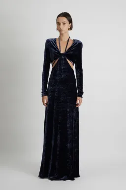 Camilla and Marc Brooks Maxi Dress Navy Size 8 for rent on The Volte - image 1